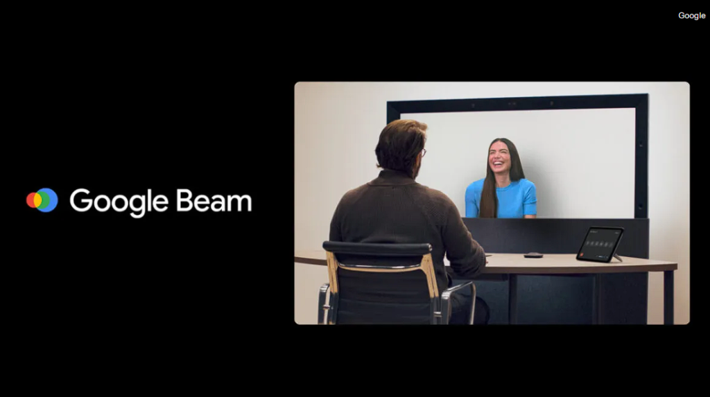 إطلاق Google Beam منصة
