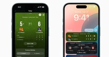 تطبيق Apple Sports يضيف