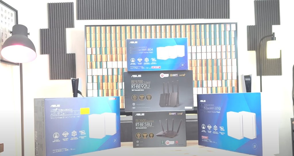 راوترات ASUS تقدم تقنيات