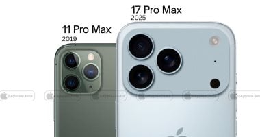 تطور تصميم كاميرا iPhone