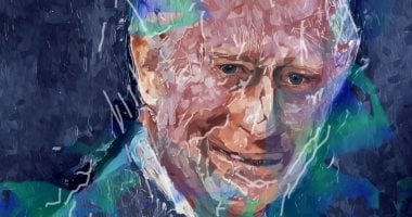 روبوت بشرى يرسم صورة