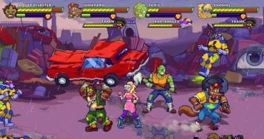 لعبة Toxic Crusaders تحصل