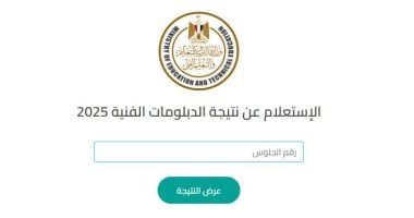 رابط نتيجة الدبلومات الفنية